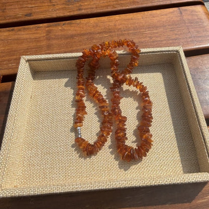 Sea drifting rough stone conformal necklace - jewelry - weilin.com
