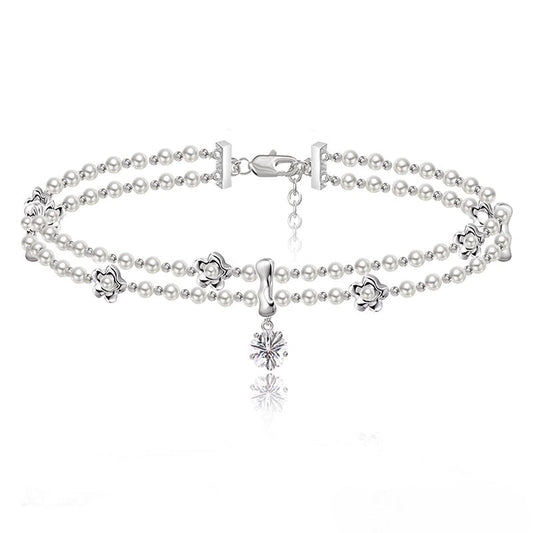 Secret garden pearl necklace - jewelry - weilin.com