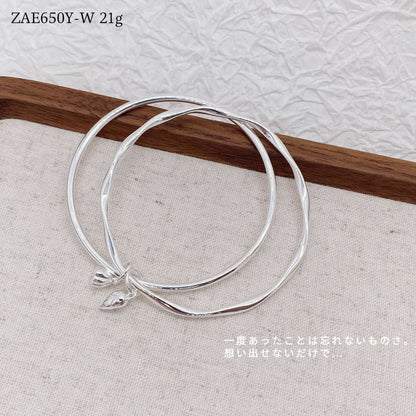 Simple Lotus Double Ring Bracelet - jewelry - weilin.com
