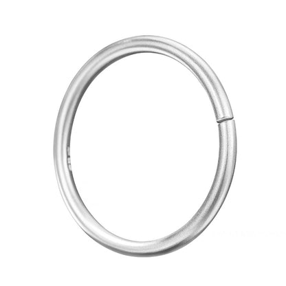 Simple round stick sterling silver bracelet - jewelry - weilin.com