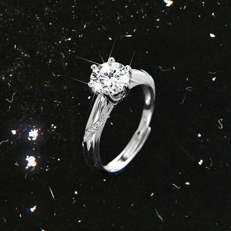 Six - claw zircon ring - jewelry - weilin.com