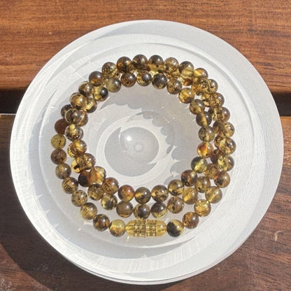 Spiritual herb amber necklace - jewelry - weilin.com