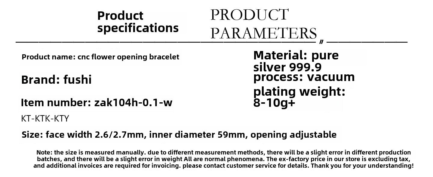 Square round long diamond sterling silver bracelet - jewelry - weilin.com