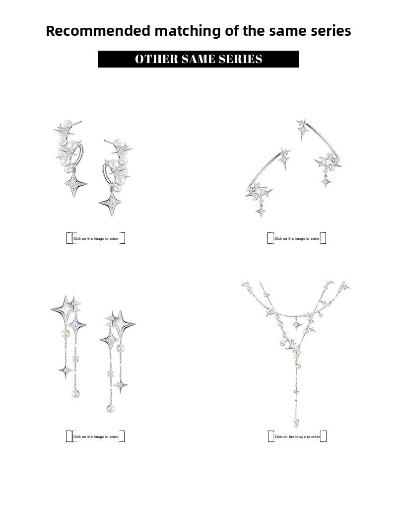 Star - attraction pearl bracelet - jewelry - weilin.com