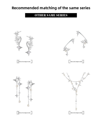 Star - attraction pearl bracelet - jewelry - weilin.com