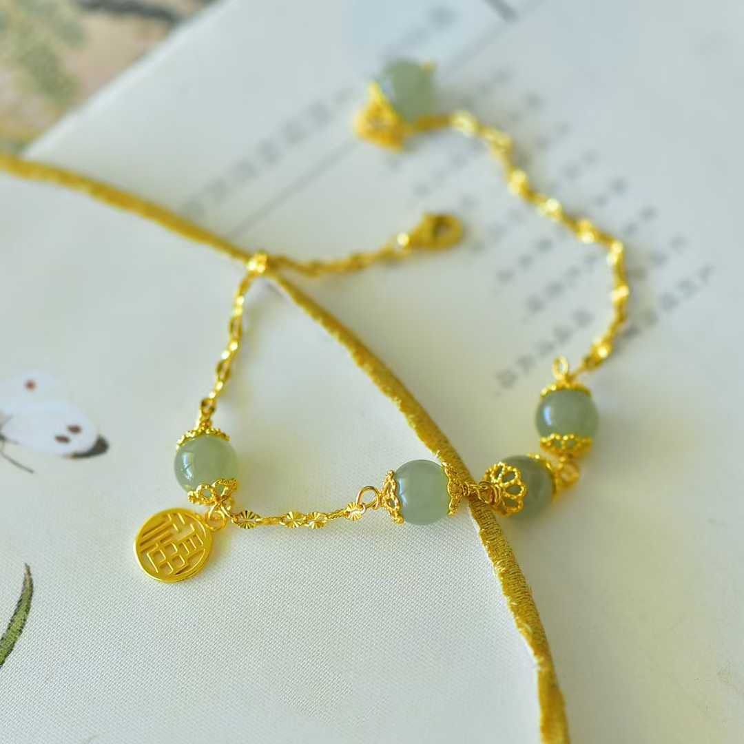 Sunny Water Bead "Abundant Blessings" Bracelet - jewelry - weilin.com