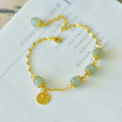 Sunny Water Bead "Abundant Blessings" Bracelet - jewelry - weilin.com