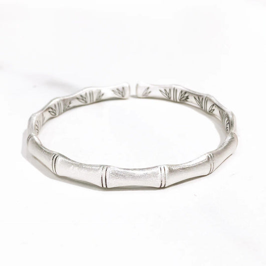 Temperament Fashion Simple Silver Bracelet - jewelry - weilin.com