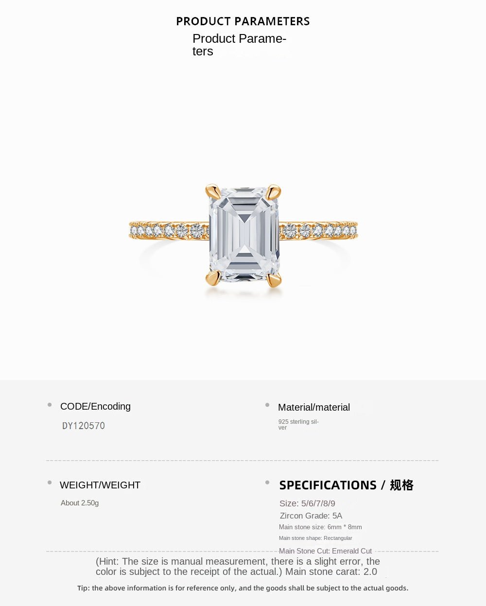 Temperament high carbon diamond stacking ring - jewelry - weilin.com