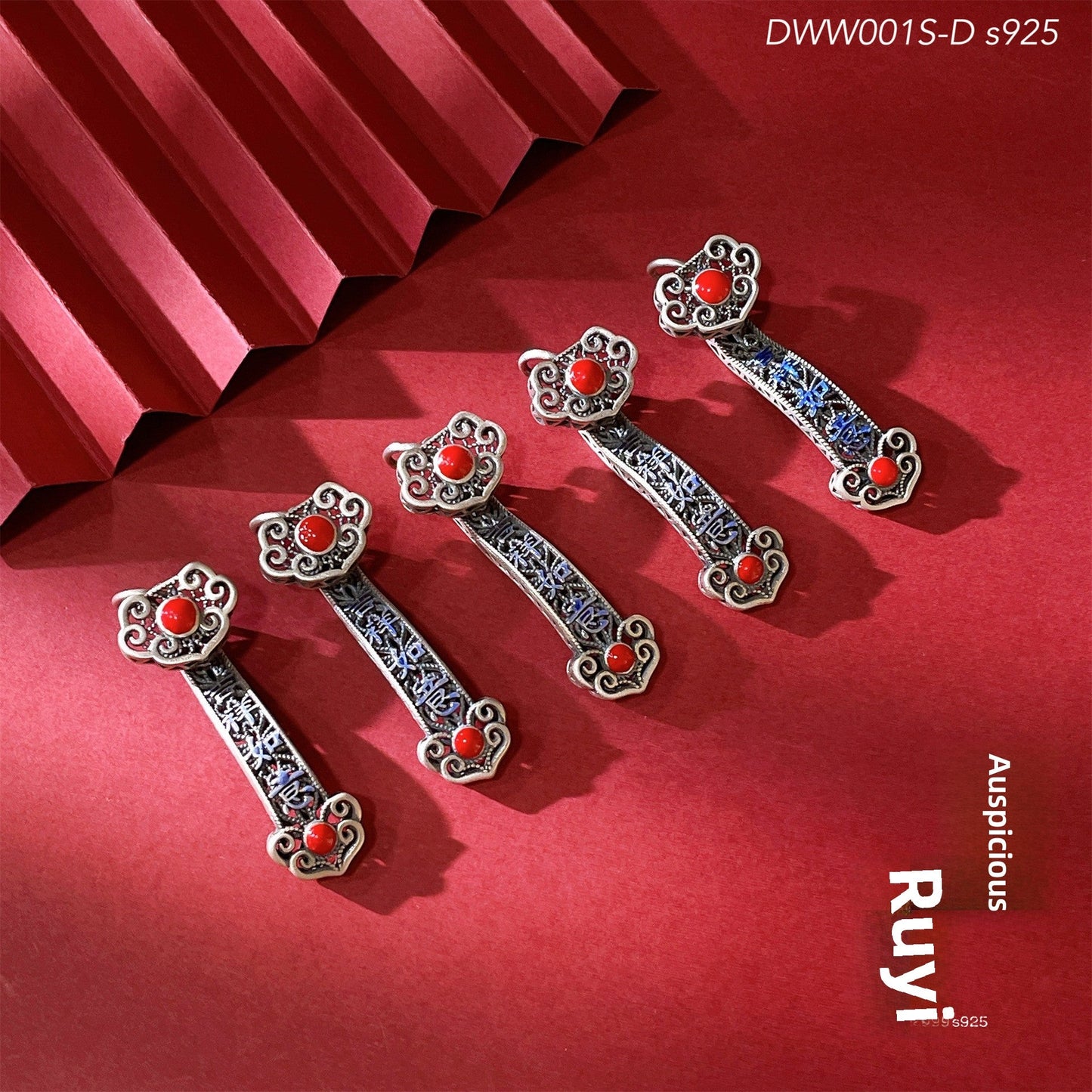 Temperamental and fashionable enamel sterling silver pendant - jewelry - weilin.com