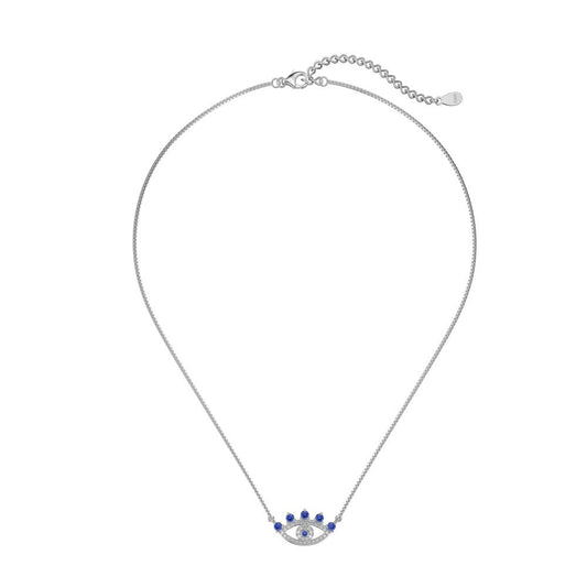 Temperamental and high - end zircon eye necklace - jewelry - weilin.com