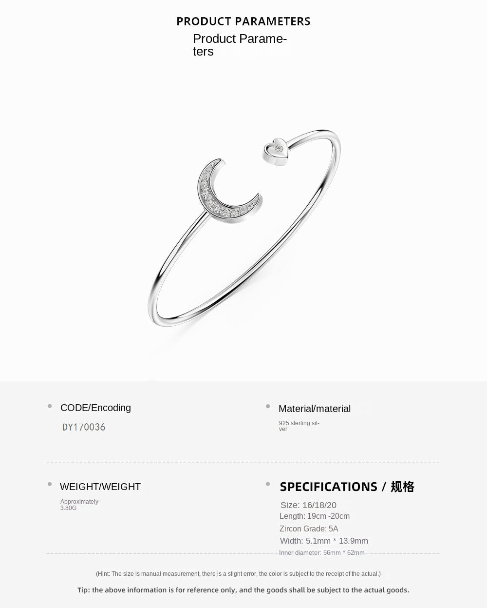 Trendy and fashionable devil eye zircon bracelet - jewelry - weilin.com