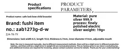 China Colorful Amulet Bow Children's Bracelet - jewelryweilin