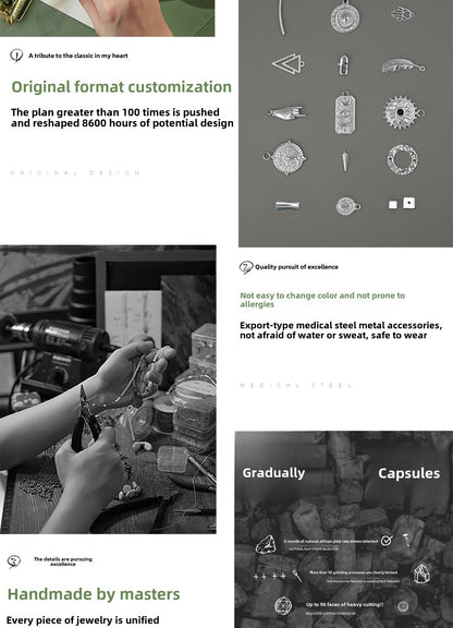 Green Dreamy Pendant Necklace