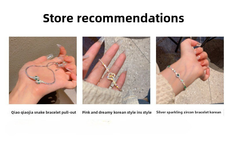 Two-color circle waist bracelet