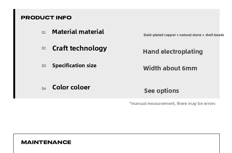 Agate pearl hip-hop necklace