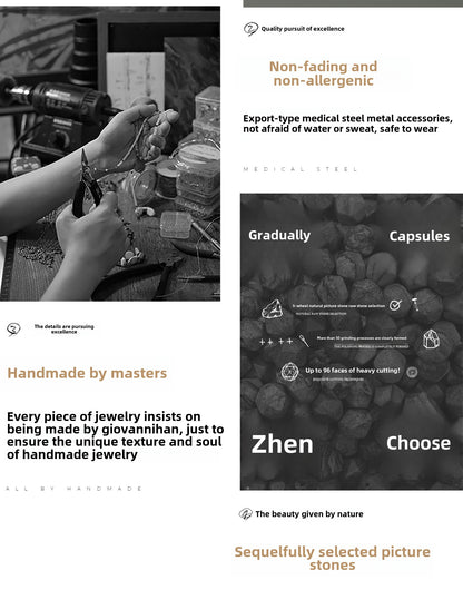 Barley harvest earrings