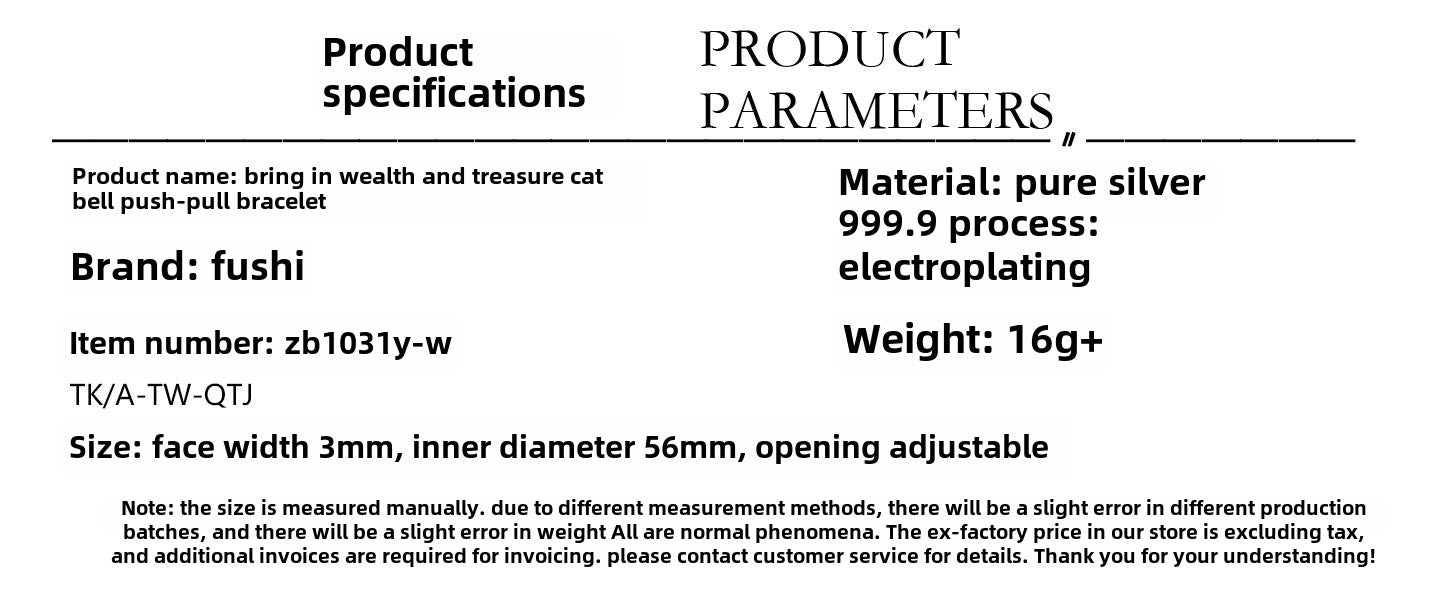 Fashion bell tag sterling silver bracelet