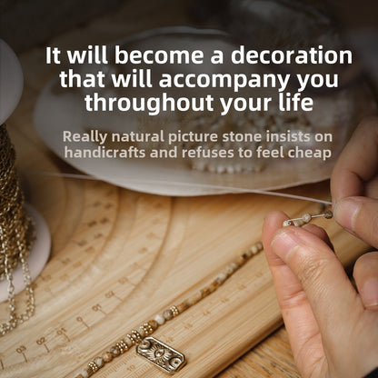 Golden wheat harvest necklace