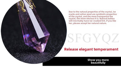 Vintage Original Lime Moonlight Pendant Necklace for Men and Women