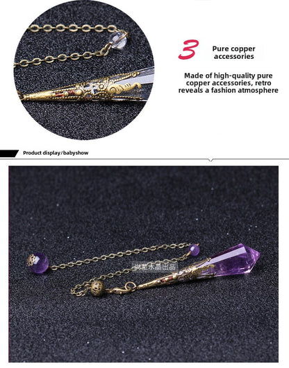 Vintage Original Lime Moonlight Pendant Necklace for Men and Women