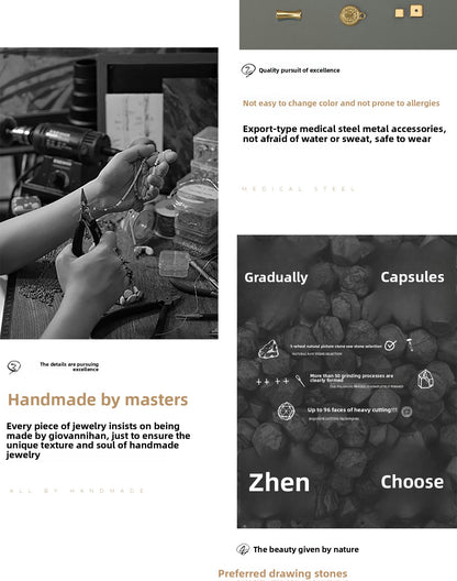 Golden wheat harvest necklace