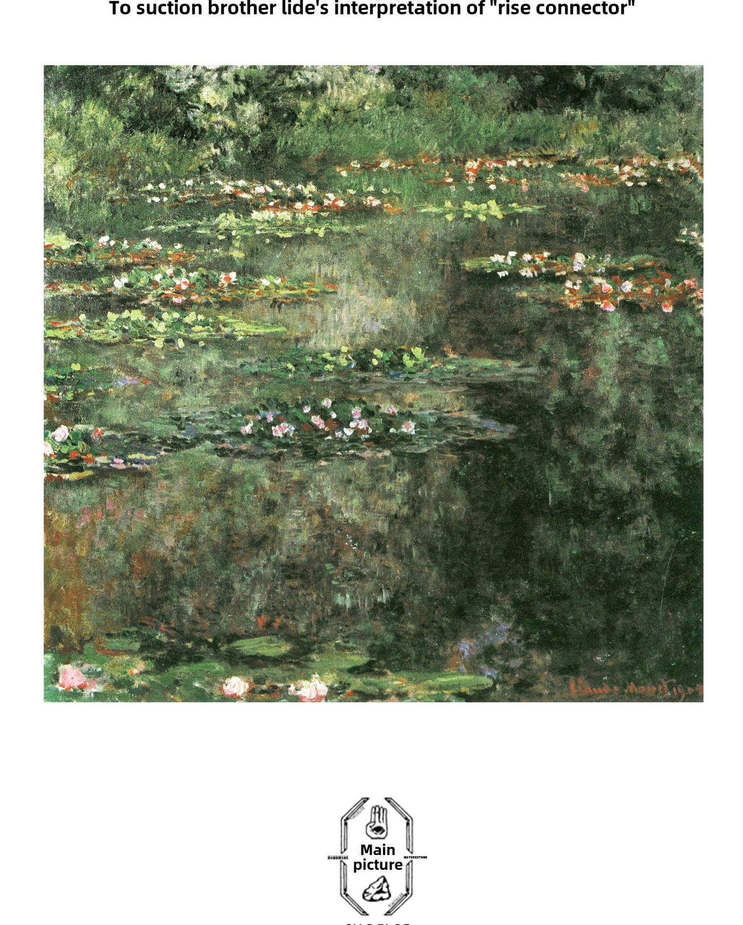 Golden circle six-pointed star necklace