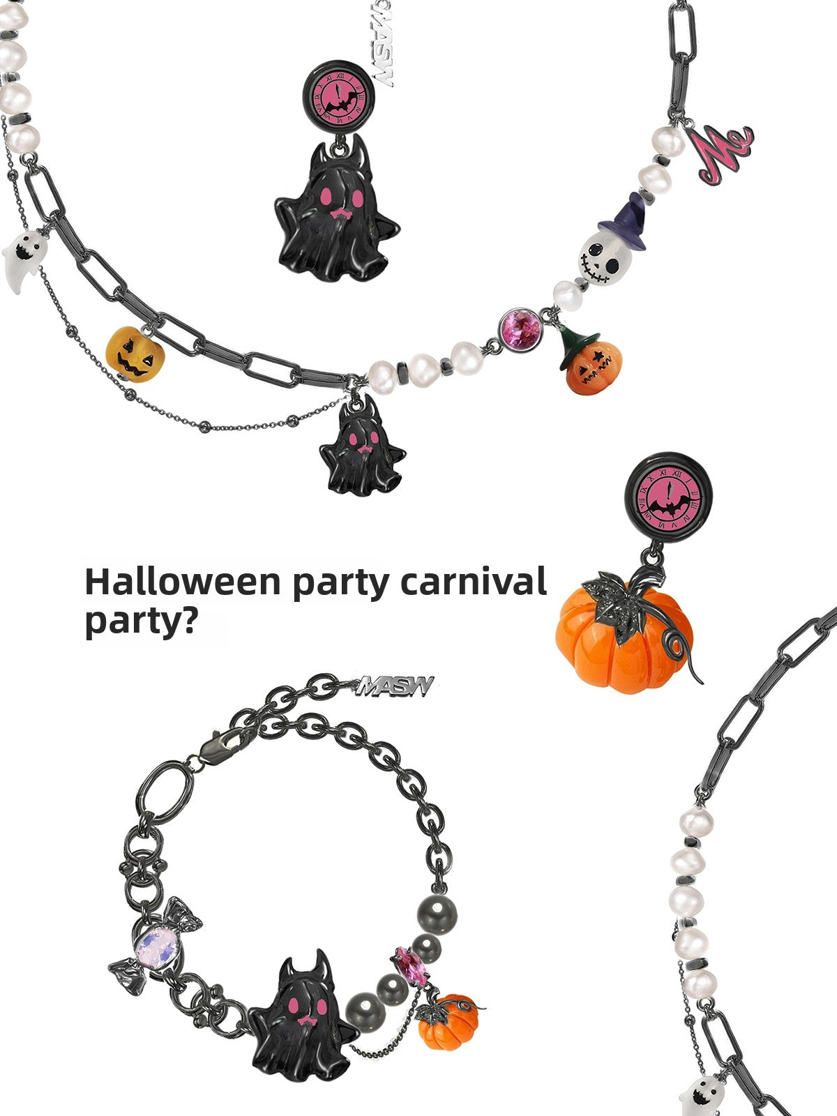 Carnival party demon bracelet