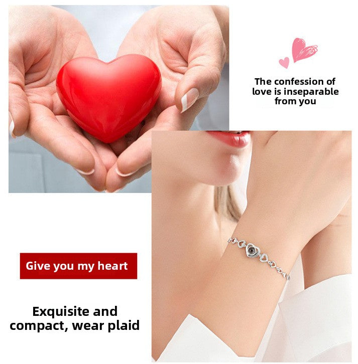 Love projection bracelet