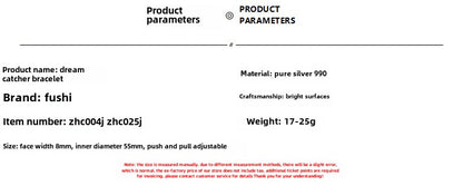 Fashionable and simple feather sterling silver bracelet