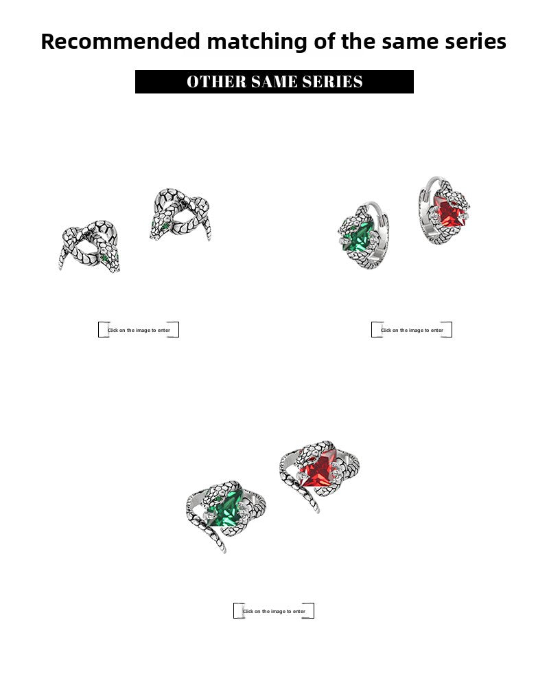 Dancing snake pearl necklace