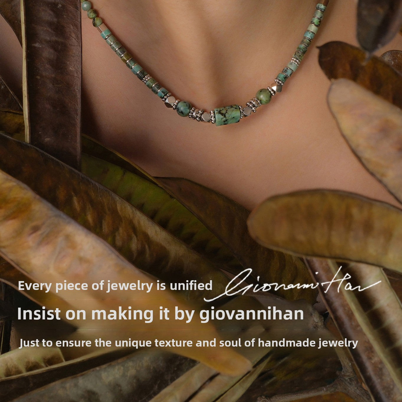 Green Dreamy Pendant Necklace