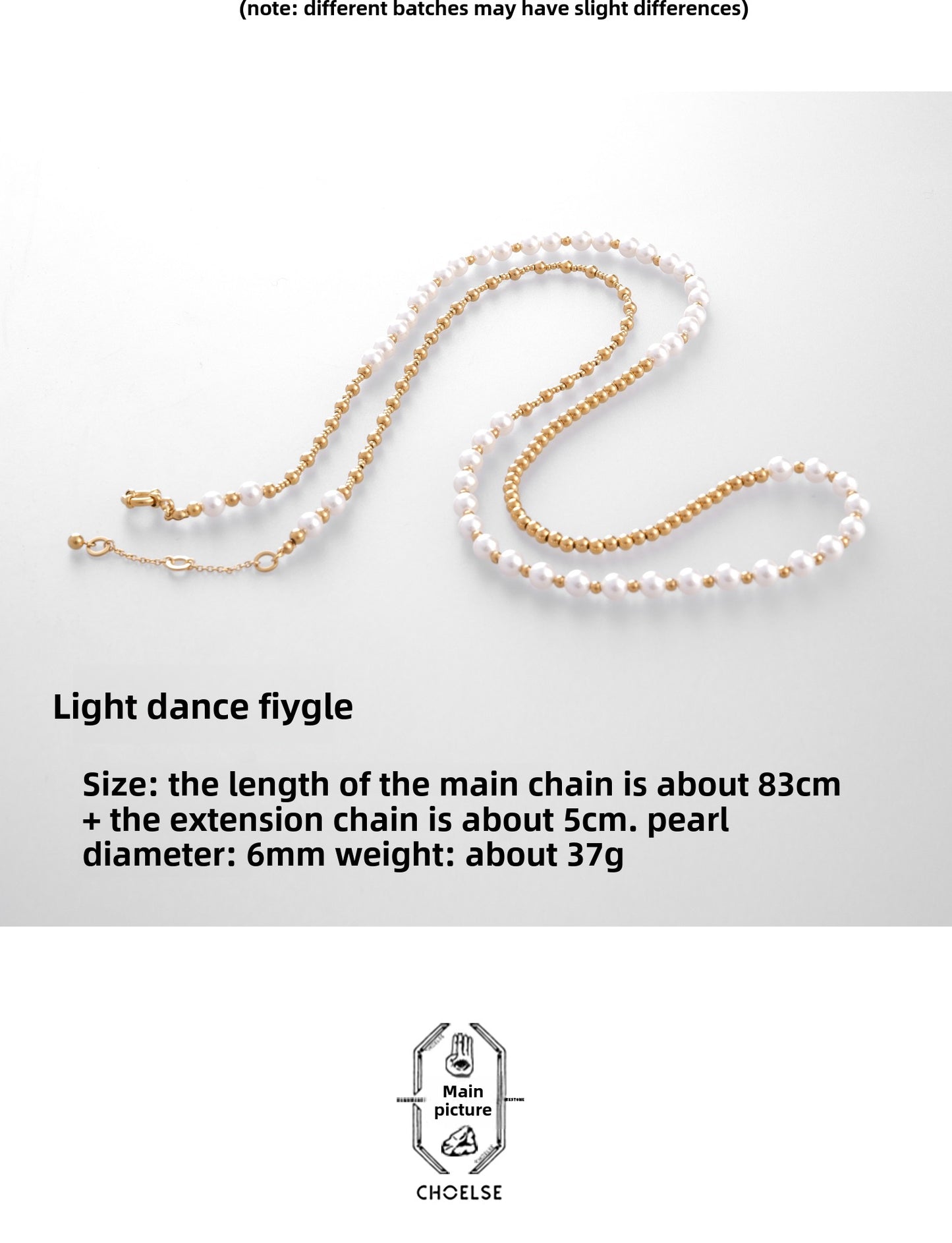 Pearl necklaces and bracelets