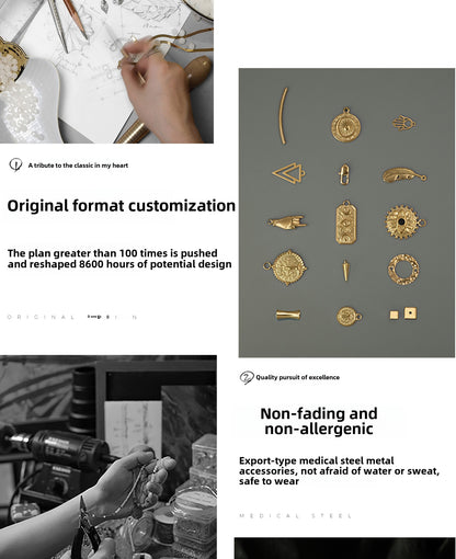 Lotus petal step jewelry