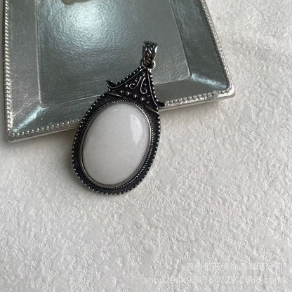Vintage Egg Pendant - jewelry - weilin.com