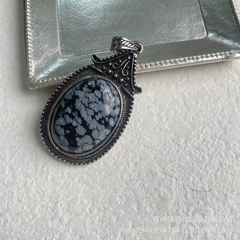 Vintage Egg Pendant - jewelry - weilin.com