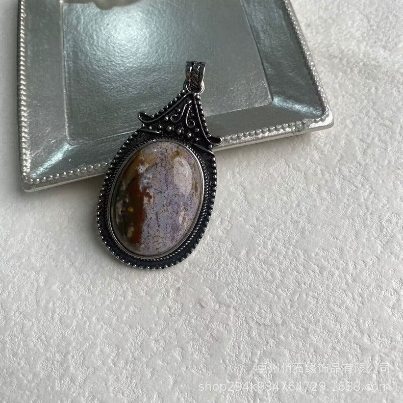 Vintage Egg Pendant - jewelry - weilin.com