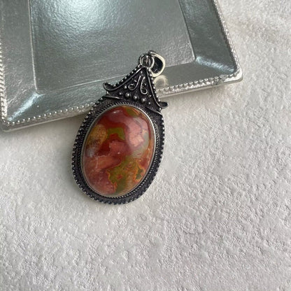 Vintage Egg Pendant - jewelry - weilin.com