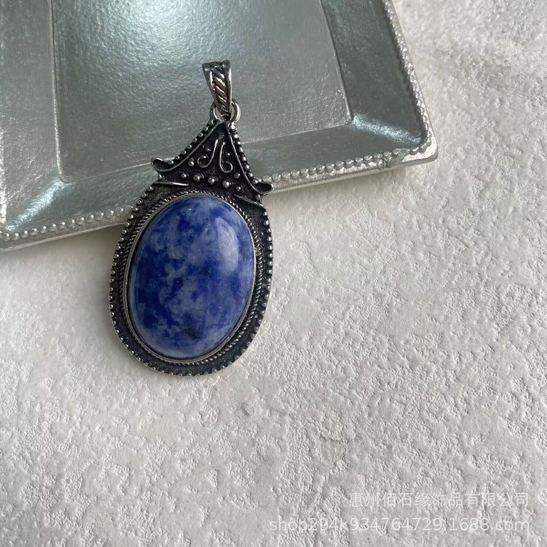 Vintage Egg Pendant - jewelry - weilin.com