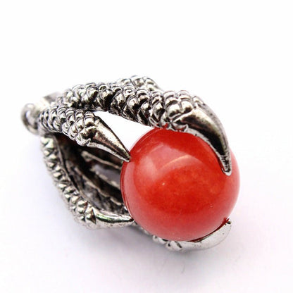 Vintage Medieval Dragon Claw Pendant - jewelry - weilin.com
