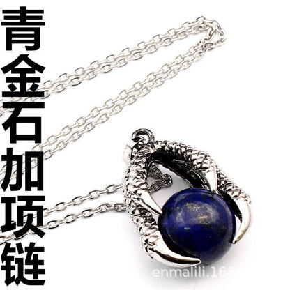 Vintage Medieval Dragon Claw Pendant - jewelry - weilin.com