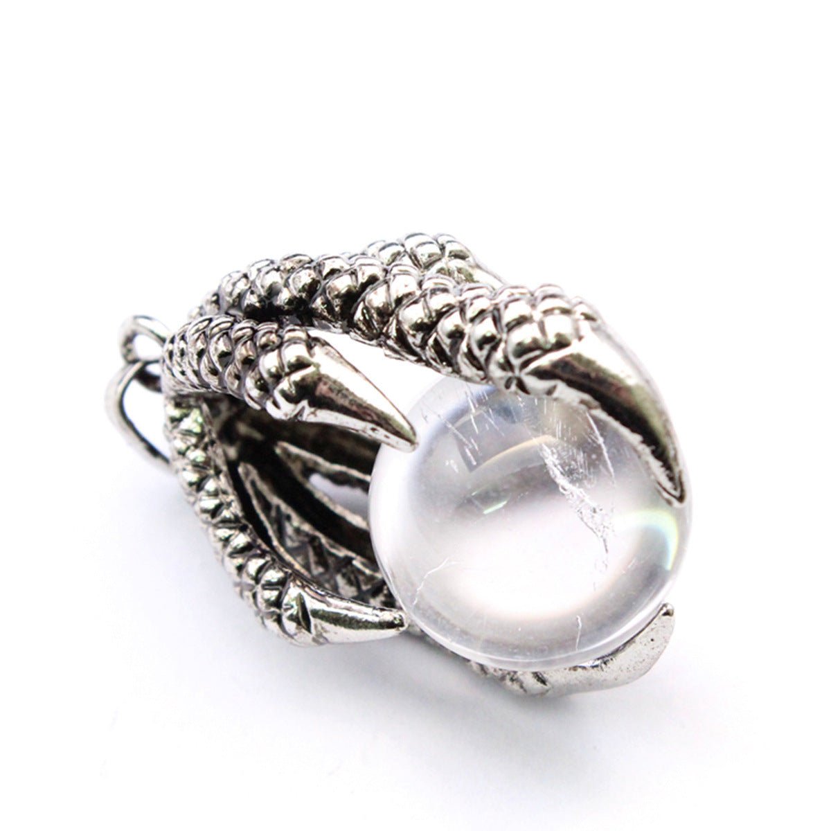 Vintage Medieval Dragon Claw Pendant - jewelry - weilin.com
