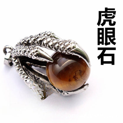 Vintage Medieval Dragon Claw Pendant - jewelry - weilin.com