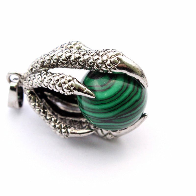 Vintage Medieval Dragon Claw Pendant - jewelry - weilin.com