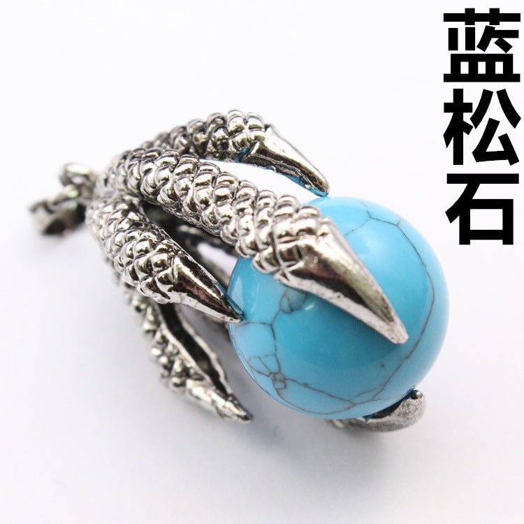 Vintage Medieval Dragon Claw Pendant - jewelry - weilin.com