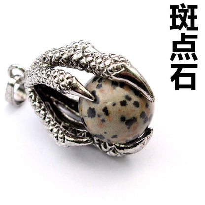 Vintage Medieval Dragon Claw Pendant - jewelry - weilin.com