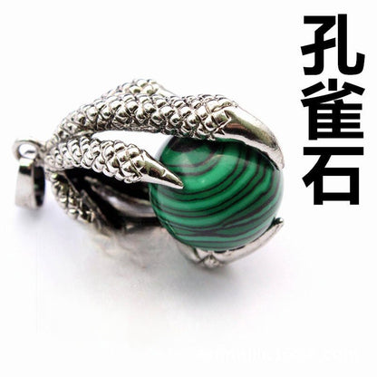 Vintage Medieval Dragon Claw Pendant - jewelry - weilin.com