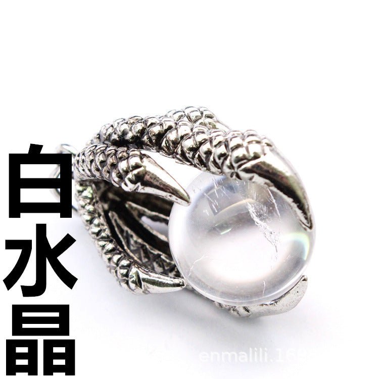 Vintage Medieval Dragon Claw Pendant - jewelry - weilin.com