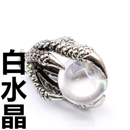 Vintage Medieval Dragon Claw Pendant - jewelry - weilin.com