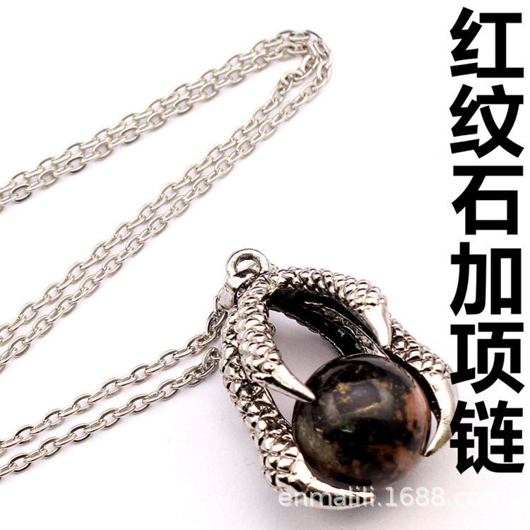Vintage Medieval Dragon Claw Pendant - jewelry - weilin.com